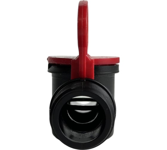 Кран переходной Poliext с наружной резьбой Н3/4 дюйма x Н1/2 PN6 07050050
