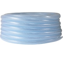 Шланг поливочный Grassman SILICONE 3/4 19 мм, 3-х слойный, армированный, прозрачный, 20 метров 1/78 006168