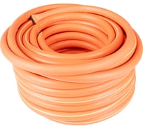 Садовый шланг для полива Grassman ТЭП Fitflex Soft (оранжевый с серой полосой) армированный, диаметр - 18*22 мм, длина- 25 метров (1/1) 025519