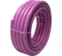Шланг поливочный ООО КОМЕД 3/4 дюйма, 20 м, фиолетовый с красной полосой TPE Дивный сад К0054