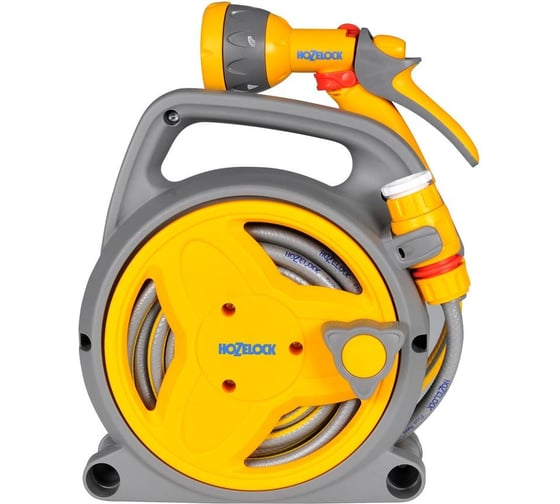 Катушка Hozelock Мини 2425 Plus со шлангом 7.5 мм, 10 м, коннекторами и пистолетом 24 253 600 1