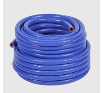 Шланг силиконовый армированный Крал Ф14, 2-х слойный, синий/оранжевый, 20 м бухта, 3537