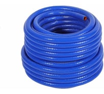 Шланг силиконовый армированный Крал Ф10, 2-х слойный, синий/оранжевый, 20 м бухта, 3535