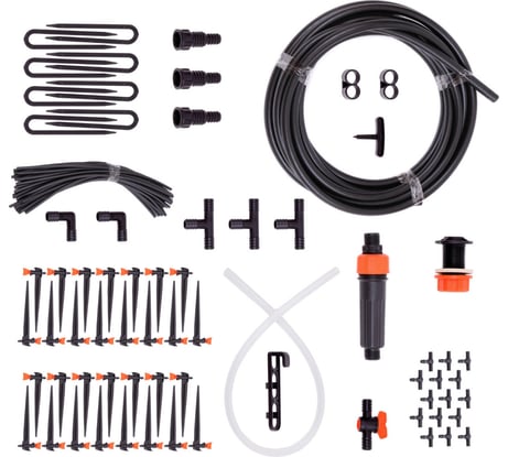 Капельный полив Жук от емкости с регулируемыми капельницами, на 30 растений 5950-00