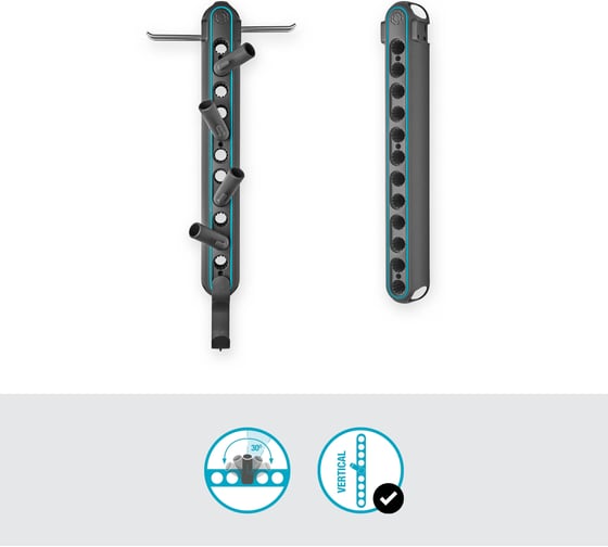 Кронштейн для садовых инструментов вертикальный Gardena Flex 03505-20.000.00