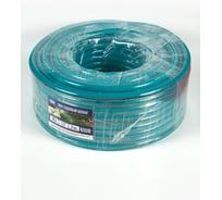 Садовый шланг ООО ТД Гидромаркет 3 оплёточный ПВХ 50 м 1/2 черно синий GMA-GH-PVC-1/2-50