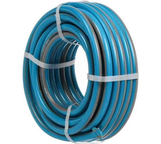 Шланг поливочный Grandy 1/2 '', внутр d12 мм, 21 атм, армированный, 20 м, 3 сл, Premium, ПВХ, усил, AGL12 168247 1