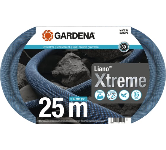 Шланг GardenaLiano Xtreme 25 м, 3/4 18482-20.000.00 1