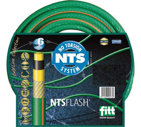 Пищевой противоскручивающийся шланг FITT FLASH NTS 1"50м