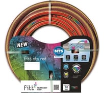 Пищевой противоскручивающийся шланг FITT NTS RED 1/2" 15м