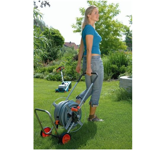 Металлическая тележка для шлангов Gardena 60 02681-20.000.00