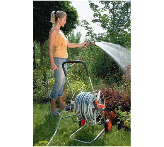 Металлическая тележка для шлангов Gardena 60 02681-20.000.00