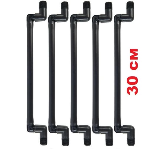 Комплект гибких соединений для дождевателей SJ-7512 RAINMATIC 1/2" х 3/4", комплект 5шт RM-033