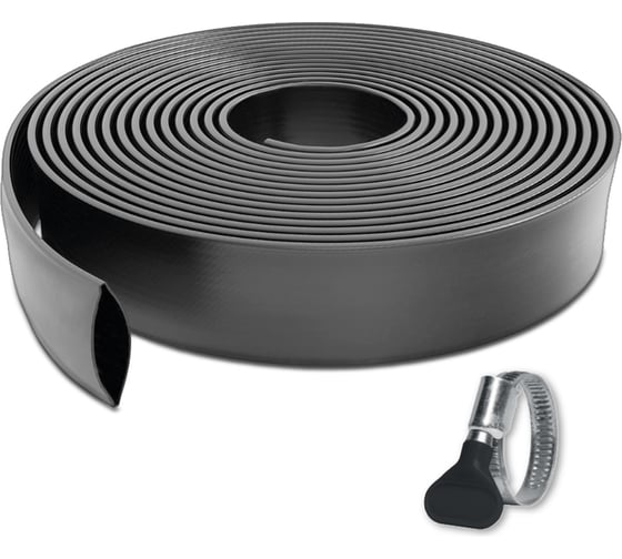 Комплект плоского шланга DAEWOO с хомутом для погружного насоса, 38 мм 25 м DWH 2164