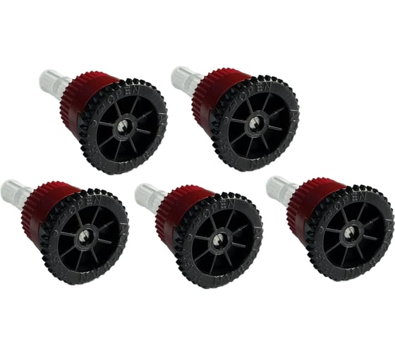 Регулируемая веерная форсунка RAINMATIC изменяемого сектора 0-360 ACC 8AN комплект 5шт RM ACC 8AN