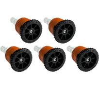 Регулируемая веерная форсунка RAINMATIC изменяемого сектора 0-360 ACC 6AN комплект 5шт RM ACC 6AN