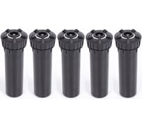 Дождеватель выдвижной для полива газона RAINMATIC PRO SPRAY GUARD 4 17AN, комплект 5шт (высота 10см, в комплекте с форсункой 17А, радиус до 5м) 5 шт х RM PRO SPRAY GUARD 4 17AN
