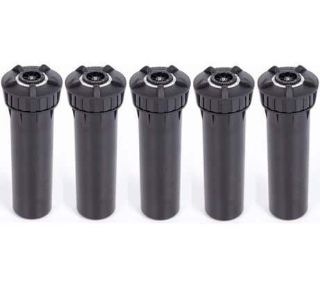 Дождеватель выдвижной для полива газона RAINMATIC PRO SPRAY GUARD 4 17AN, комплект 5шт (высота 10см, в комплекте с форсункой 17А, радиус до 5м) 5 шт х RM PRO SPRAY GUARD 4 17AN