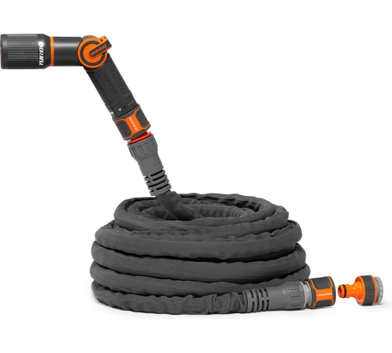 Шланг для полива DAEWOO TitanFlex 15 м с набором для полива DWH 9222