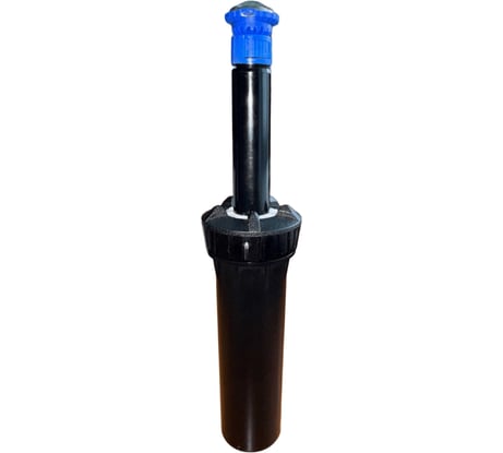 Дождеватель выдвижной для полива газона RAINMATICPRO SPRAY GUARD 4 SA28F (высота 10см, в комплекте с многоструйным ротатором, радиус полива до 6,5 м, сектор полива 360) RM PRO SPRAY GUARD 4 SA28F