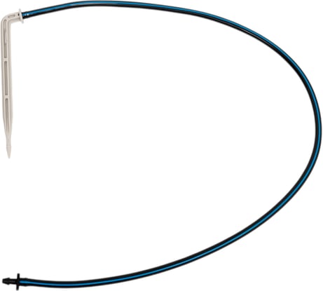 Набор капельниц для полива Г-образных с трубкой и адаптером Green Helper GN-446