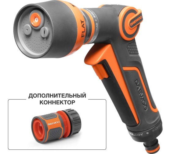Пистолет-распылитель DAEWOO 4 режима с ТУРБО DWG 2035
