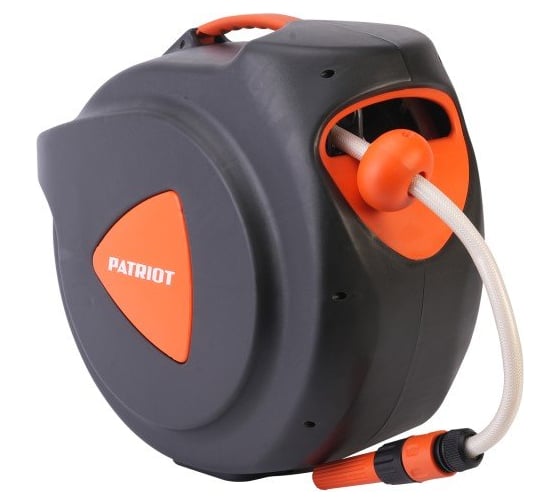 Катушка автоматическая, инерционная PATRIOT RHR 1220, шланг 1/2, 20 м 777001104