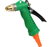 Пистолет-распылитель Greengo 20 см, для шлангов 1/2",3/4", 5/8", PVC, AL, латунная головка 1008786