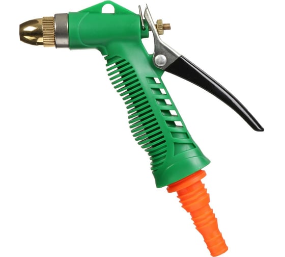 Пистолет-распылитель Greengo 20 см, для шлангов 1/2",3/4", 5/8", PVC, AL, латунная головка 1008786