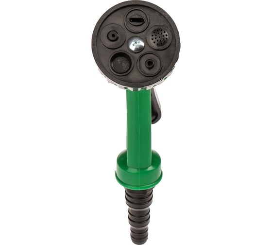 Пистолет-распылитель Greengo 5 режимов, под шланг 1/2", 5/8", 3/4" 2710211