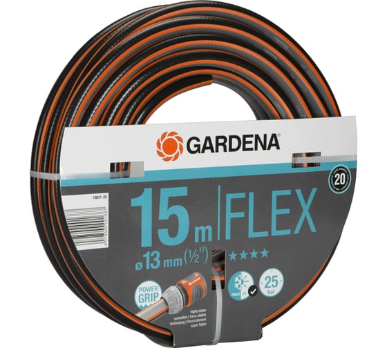 Шланг Gardena Flex 13 мм, 1/2", 15 м 18031-20.000.00