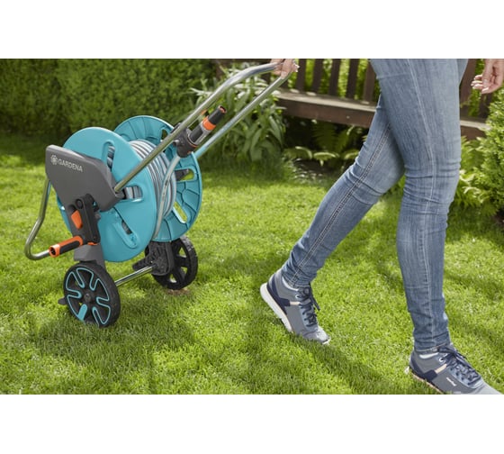 Тележка для шланга с комплектом для полива Gardena CleverRoll M 18513-20.000.00