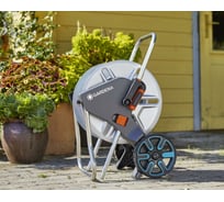 Тележка для шланга металлическая с комплектом для полива Gardena CleverRoll M 18542-29.000.00