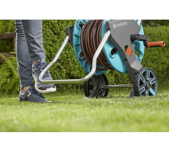 Тележка для шланга с комплектом для полива Gardena CleverRoll M 18513-35.000.00