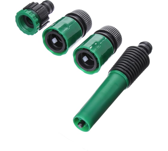 Насадка для полива СИМАЛЕНД коннекторы 1/2", 1/2" с аквастопом, штуцер 1/2"-3/4" 150916
