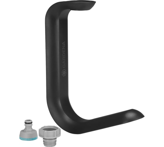 Набор Gardena: текстильный шланг Liano 1/2", 10 м + держатель для шлангов TapFix 18596-20.000.00