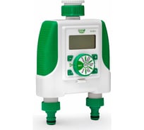 Двухканальный электронный таймер полива Green Helper GA-328-2