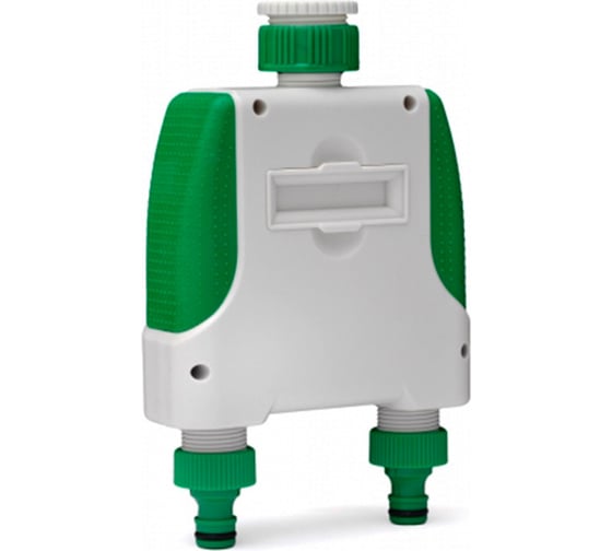 Двухканальный электронный таймер полива Green Helper GA-328-2
