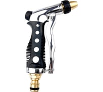Металлический хромированный пистолет для полива Профитт 2 режима 9270889