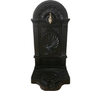 Алюминиевая садовая колонка для воды 388, 390х320х830 мм, вес 6,6 кг, черная GLQ ДжиЭлКью 388 Black