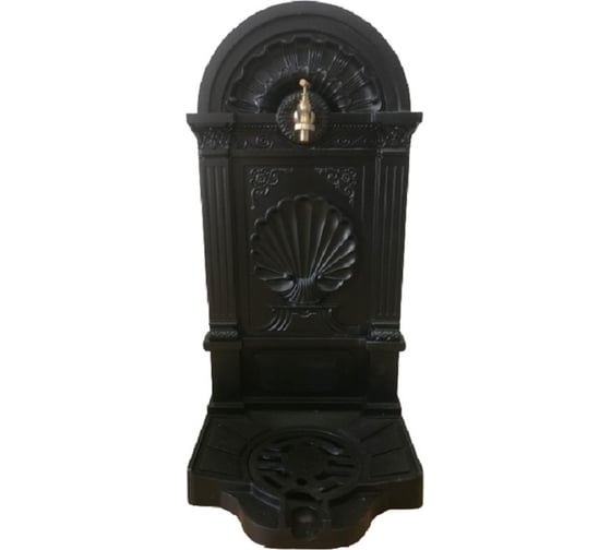 Алюминиевая садовая колонка для воды GLQ 388 Black 1