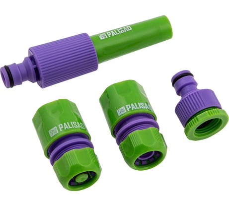 Набор для подключения шланга 1/2" PALISAD 65176