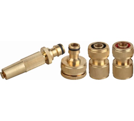 Набор "EXPERT" поливочный (наконечник регулируемый, 2 соединителя, адаптер внешний) Grinda 8-427247_z01