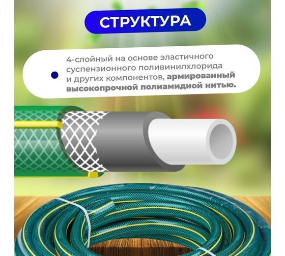 Поливочный шланг STARTUL Garden 3/4", 15 м ST6201-3/4-15