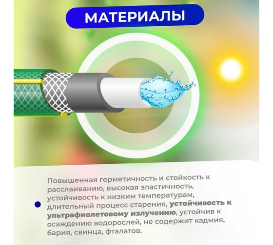 Поливочный шланг STARTUL Garden 3/4", 15 м ST6201-3/4-15