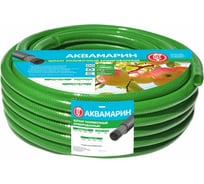 Армированный поливочный шланг Царицынские краски ВИТ Аквамарин зеленый, 18 мм, 2 мм, 25 м 38503