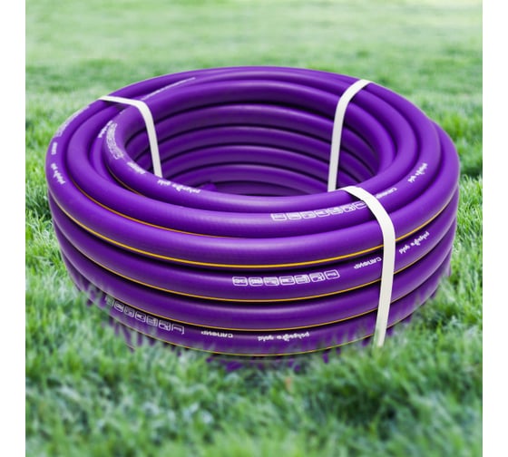 Резиновый шланг POLYAGRO Gold САПФИР ТЭП, 3/4", 25 м, армированный, трёхслойный, морозостойкий 7559725