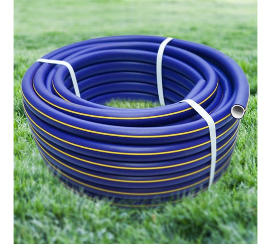 Резиновый шланг POLYAGRO Premium Silver ТЭП, 3/4", 25 м, армированный, трёхслойный, морозостойкий 7559625