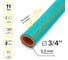 Резиновый шланг POLYAGRO Gold ТОПАЗ ТЭП, 3/4", 15 м, армированный, трёхслойный, морозостойкий 7559515 2