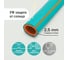 Резиновый шланг POLYAGRO Gold ТОПАЗ ТЭП, 1/2", 50 м, армированный, трёхслойный, морозостойкий 7559350 3